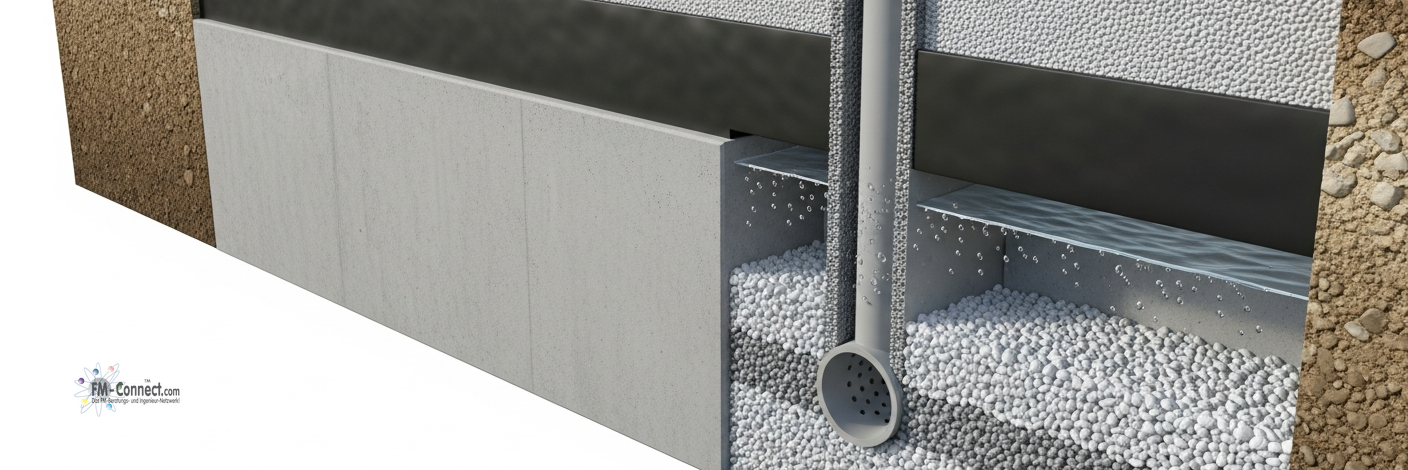 Bauwerksabdichtung schützt Gebäude vor Feuchtigkeit und verlängert Nutzungsdauer