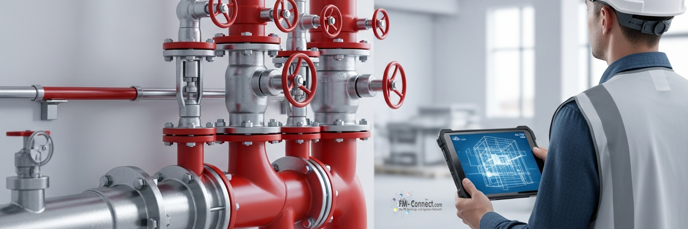 Brandschutzbeauftragter überwacht Prävention Sicherheit und Vorschriften im Facility Management