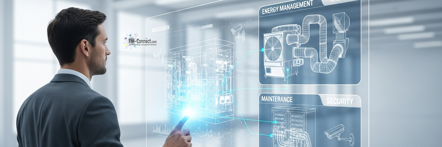 Kerngeschäftsfunktionen zeigen zentrale Aufgaben und Verantwortlichkeiten im Facility Management