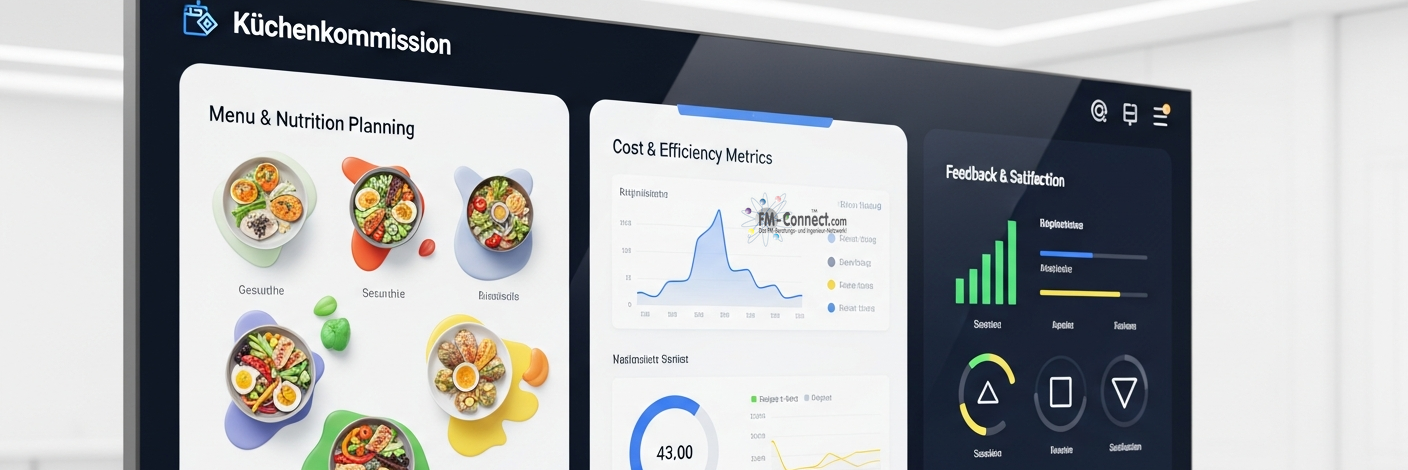 Küchenkommission überwacht Küchenbetrieb Hygiene und Menüplanung im Facility Management