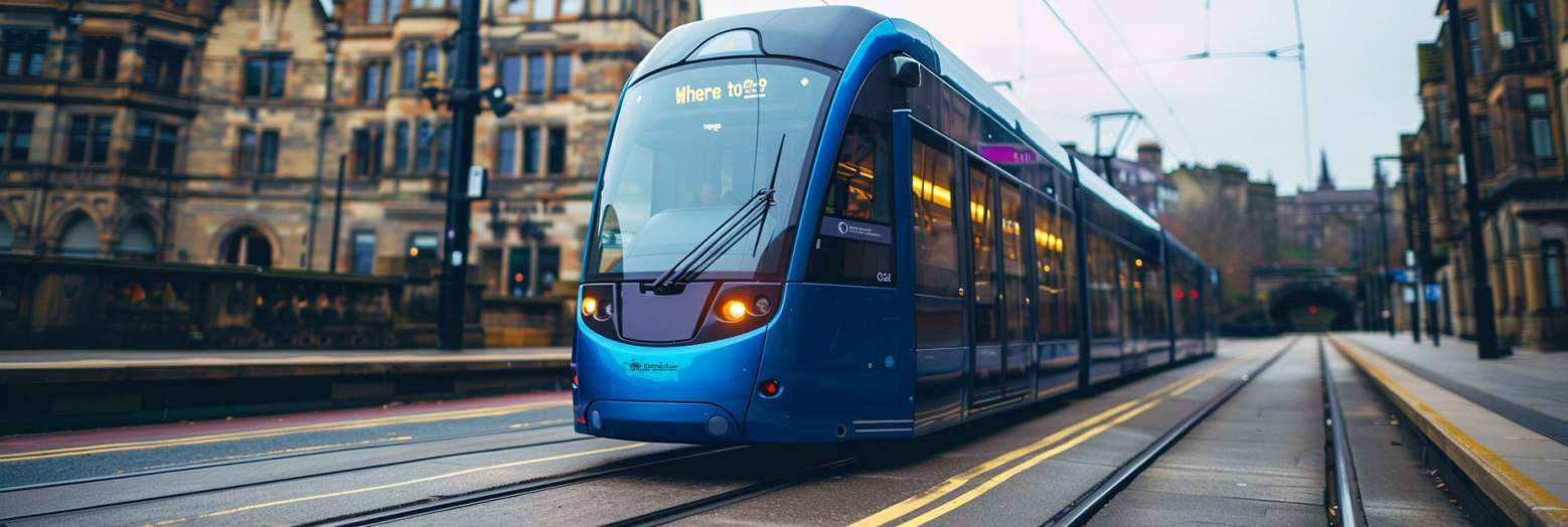 Moderne Stadtbeförderung