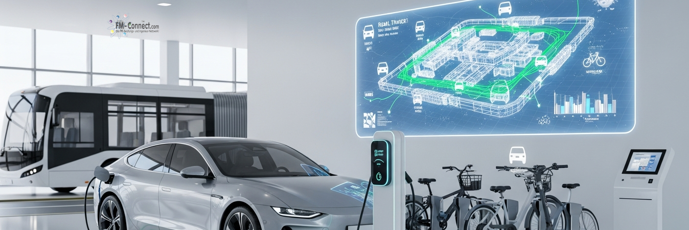 Mobilitätsdienstleister organisieren Transportlösungen Innovation und nachhaltige Mobilität im Facility Management