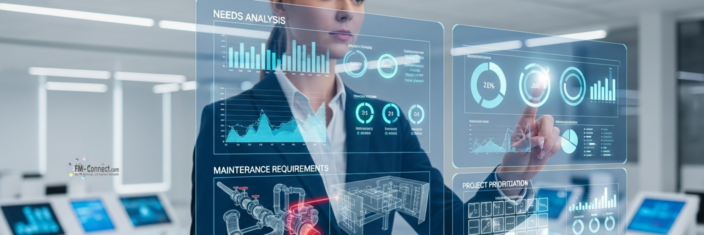 Projektmanagement im Facility Management plant steuert und überwacht Maßnahmen