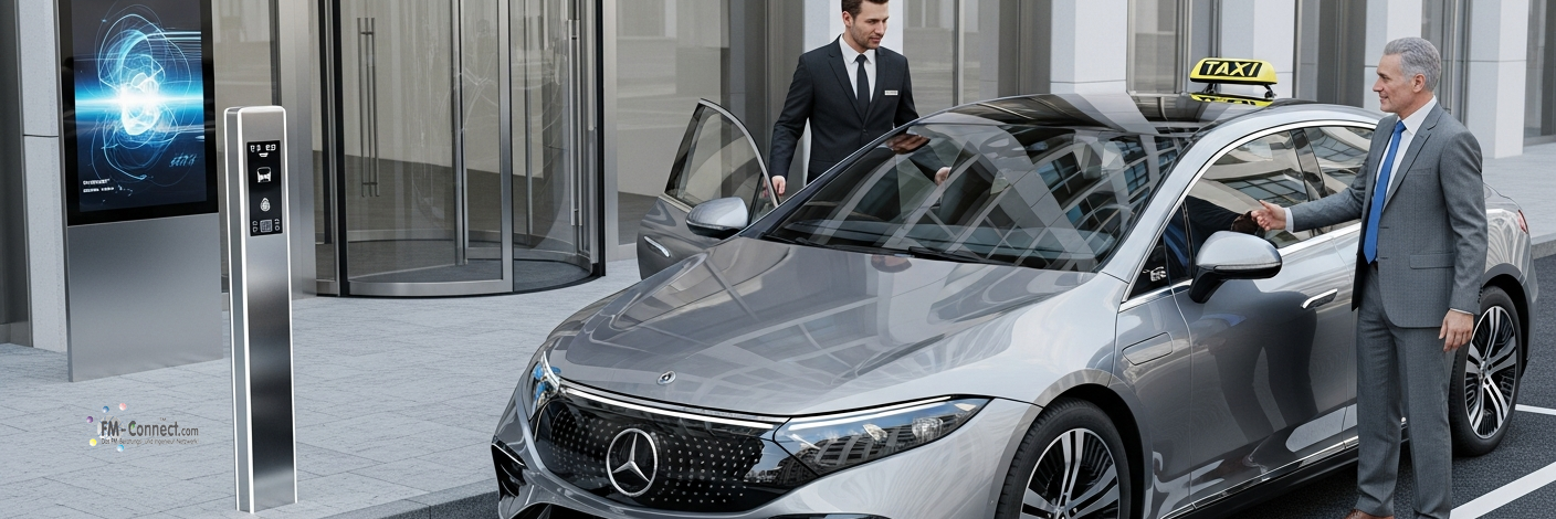 Taxiunternehmen und Taxifahrer sichern flexible Transportmöglichkeiten für Nutzer